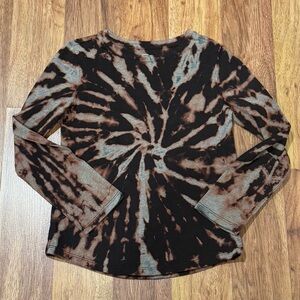 Wonder Nation Tie Dye Long Sleeve Shirt - Size 6